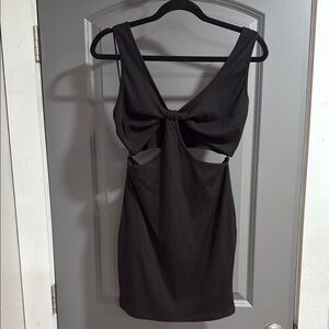 Black Cutout Dress